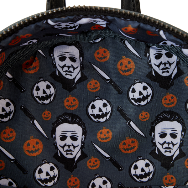 Loungefly Halloween Michael Myers Glow Mask Cosplay Mini Backpack