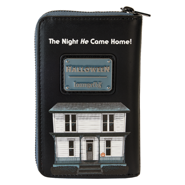 Loungefly Halloween Michael Myers Glow Mask Cosplay Zip Around Wallet