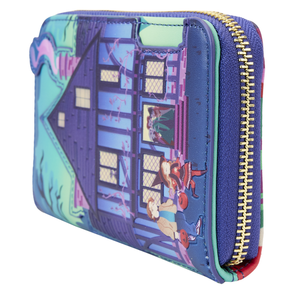 Loungefly Disney Hocus Pocus Sanderson Sisters’ House Glow Zip Around Wallet