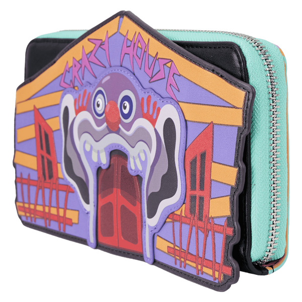 Loungefly Killer Klowns from Outer Space Zip Around Wristlet Wallet