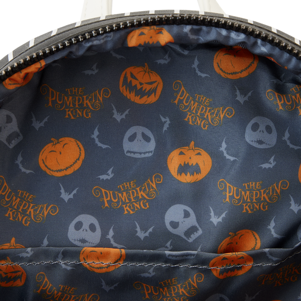 Loungefly Disney Nightmare Before Christmas Jack Pumpkin Glow Head Mini Backpack
