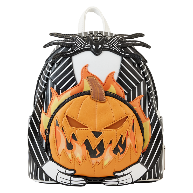 Loungefly Disney Nightmare Before Christmas Jack Pumpkin Glow Head Mini Backpack