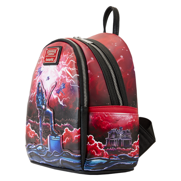 Loungefly Stranger Things Eddie Munson Tribute Glow Mini Backpack