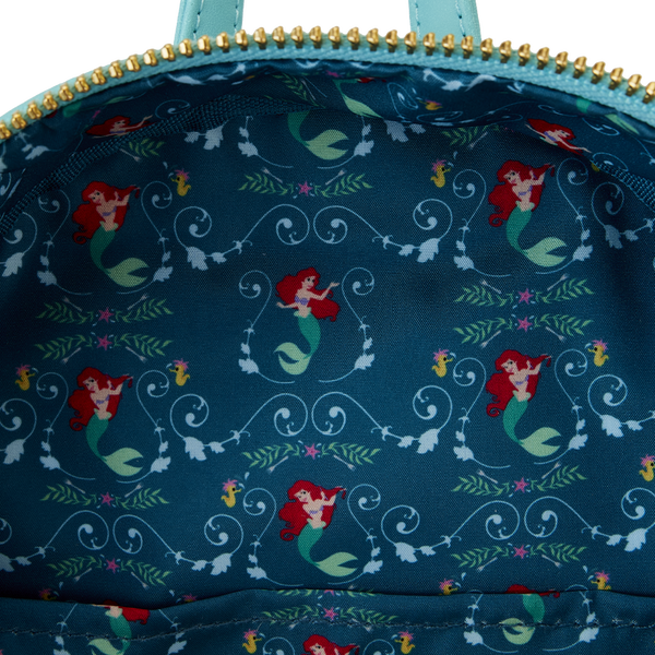 Loungefly Disney The Little Mermaid Ariel Princess Lenticular Mini Backpack