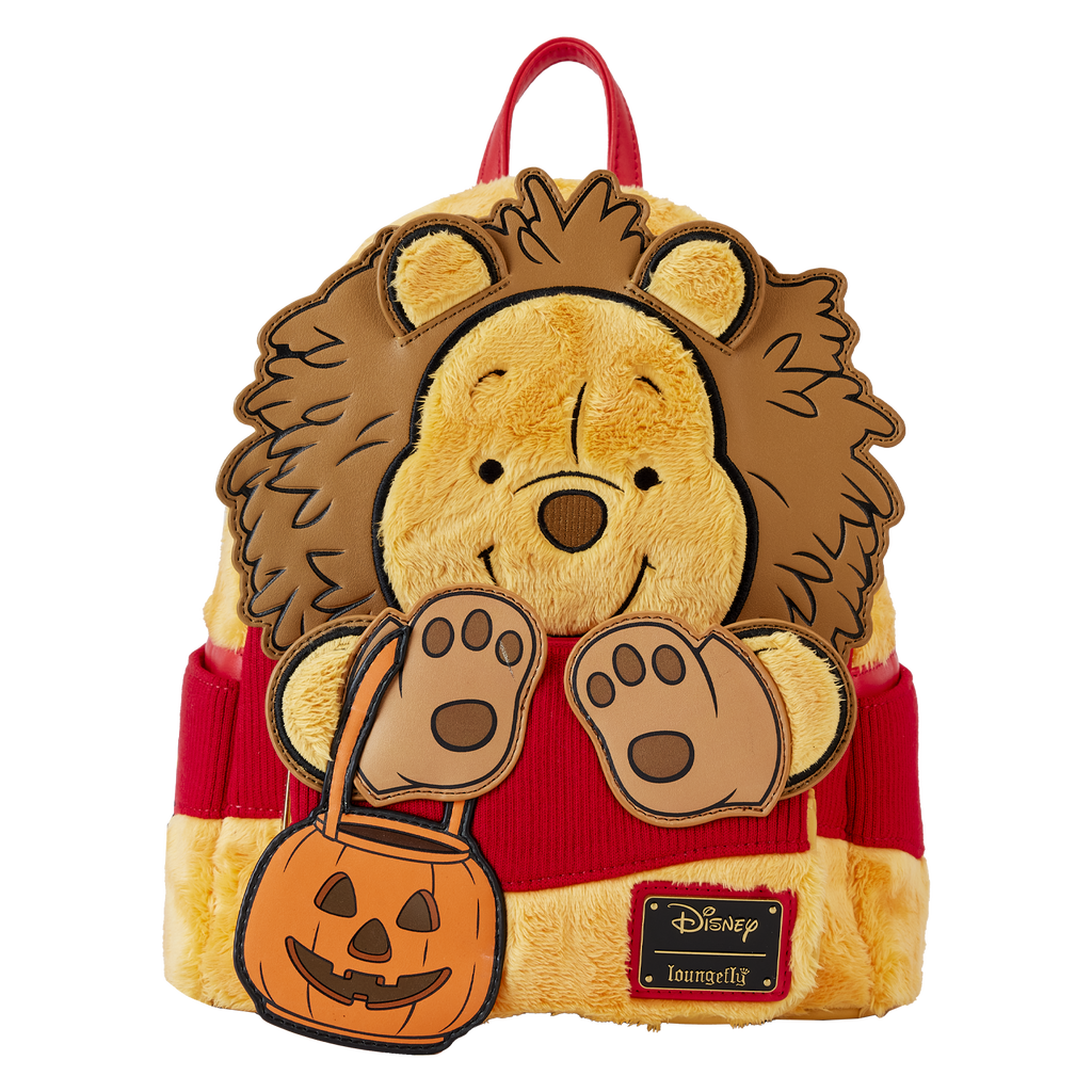 Loungefly Disney Winnie the Pooh Halloween Costume Plush Cosplay Mini Backpack