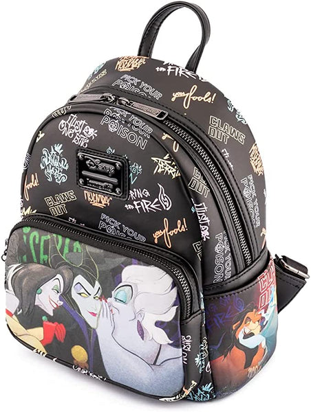 Loungefly Disney Villains Club Mini Backpack