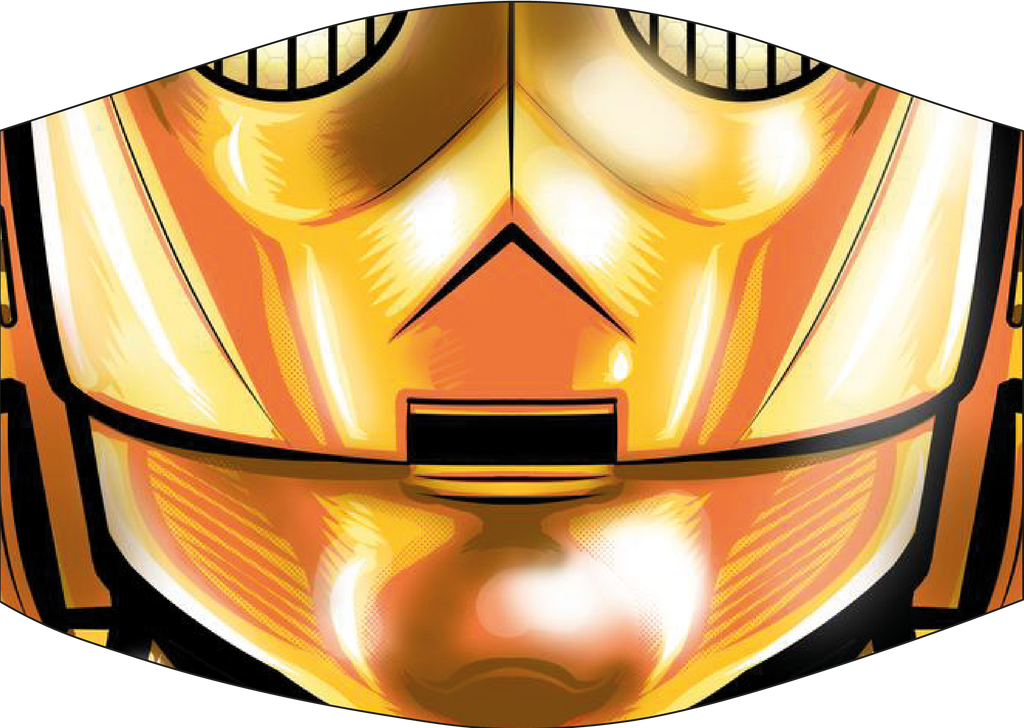 SW Gold Droid Face Mask