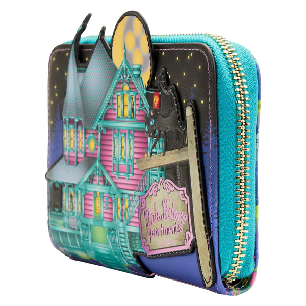 Loungefly Laika Coraline House Zip Around Wallet