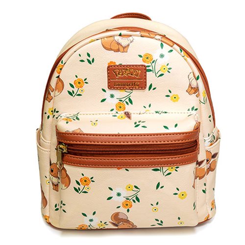 eeveelution boxeseevee mini floral backpack Pokemon Eevee Floral Mini Backpack