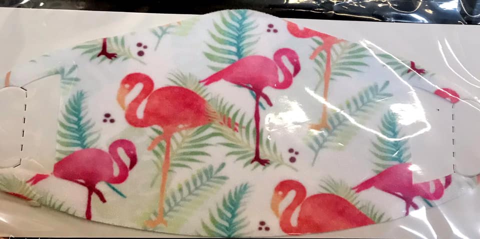 Flamingo Face Mask