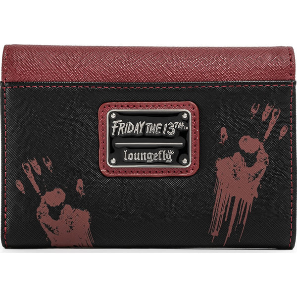 Loungefly Friday the 13th Jason Mask Trifold Wallet