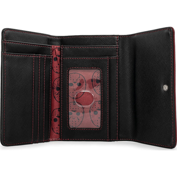 Loungefly Friday the 13th Jason Mask Trifold Wallet
