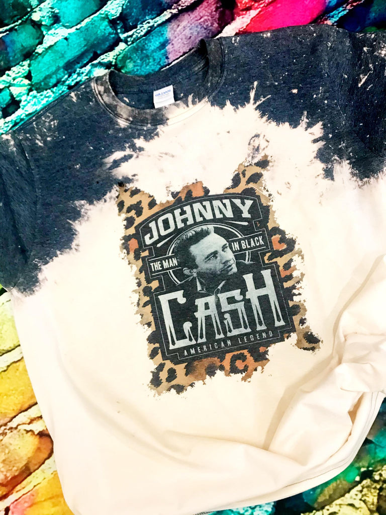 Cash American Legends Bleach Out T-Shirt
