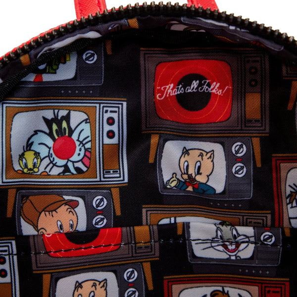 Loungefly Looney Tunes That's All Folks Mini Backpack