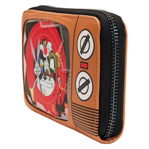Loungefly Looney Tunes That's All Folks Zip Around Wallet