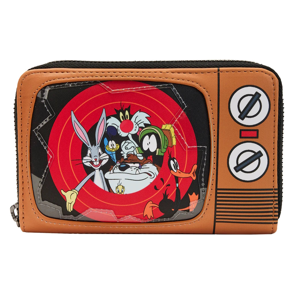 Loungefly Looney Tunes That's All Folks Zip Around Wallet