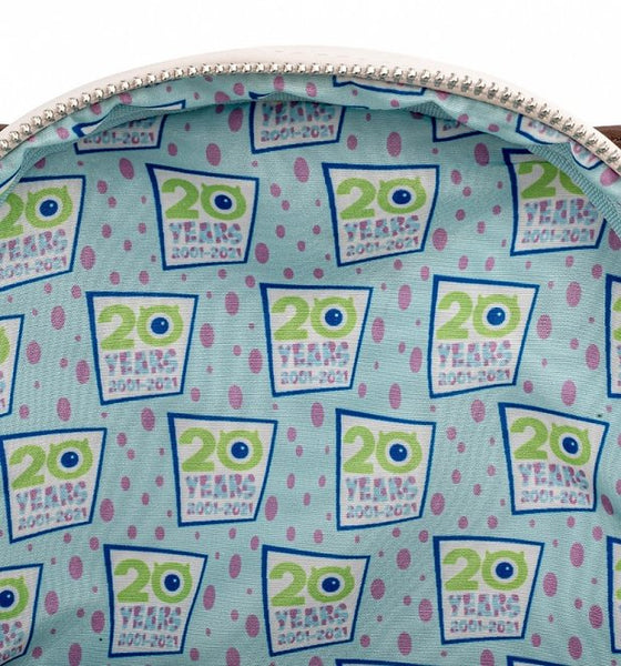 Loungefly Disney Pixar Monsters Inc Boo Mike Sully Cosplay Mini Backpack