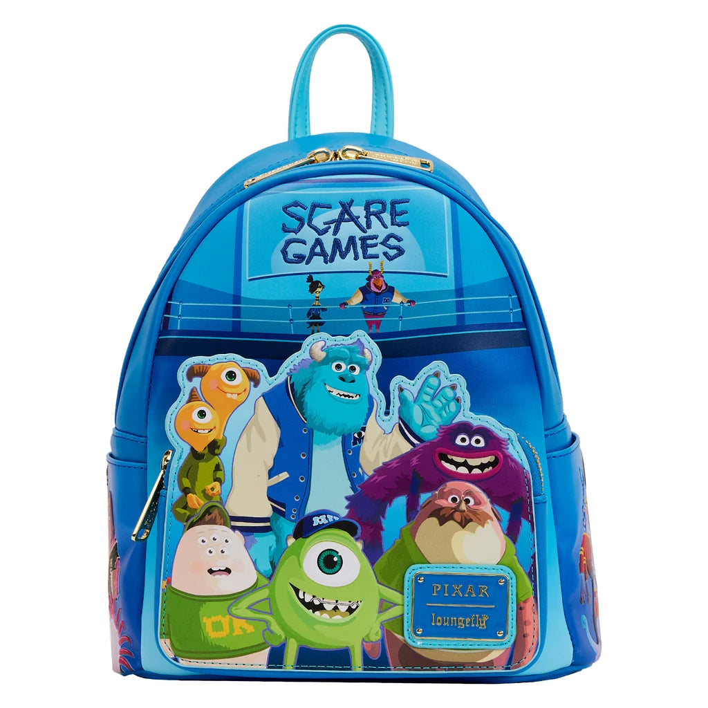 Loungefly Pixar Monster's University Scare Games Mini Backpack