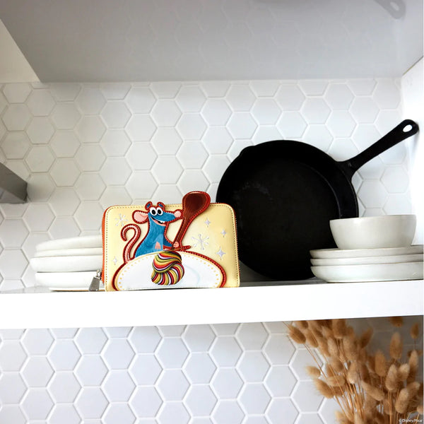 Loungefly Disney Pixar Moments Ratatouille Dish Zip Around Wallet