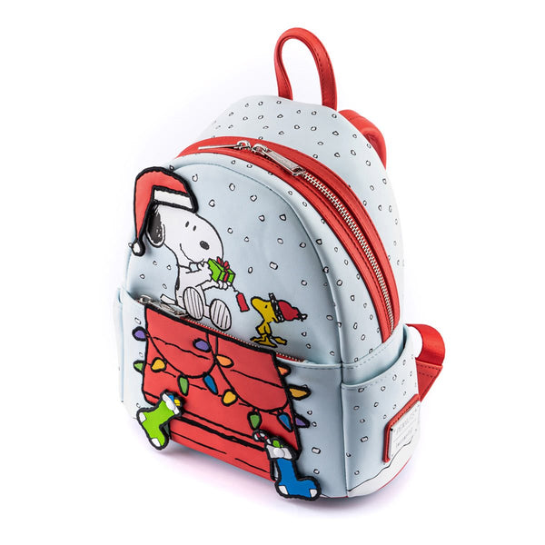 Loungefly Peanuts Gift Giving Snoopy & Woodstock Mini Backpack