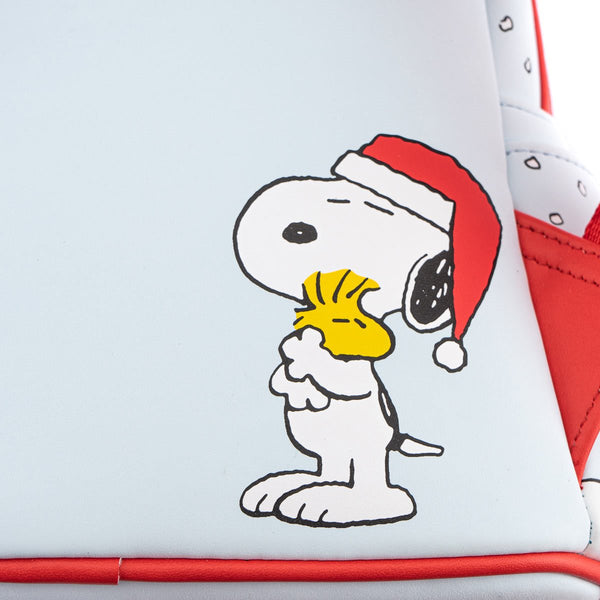 Loungefly Peanuts Gift Giving Snoopy & Woodstock Mini Backpack