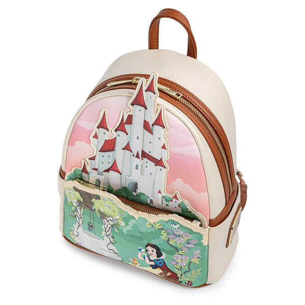 Loungefly Disney Snow White Castle Series Mini Backpack