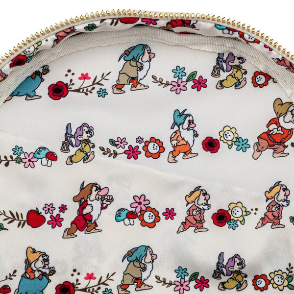 Loungefly Disney Snow White and the Seven Dwarfs Multi Scene Mini Backpack