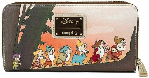 Loungefly Disney Snow White and the Seven Dwarfs Multi Scene Zip Around Wallet
