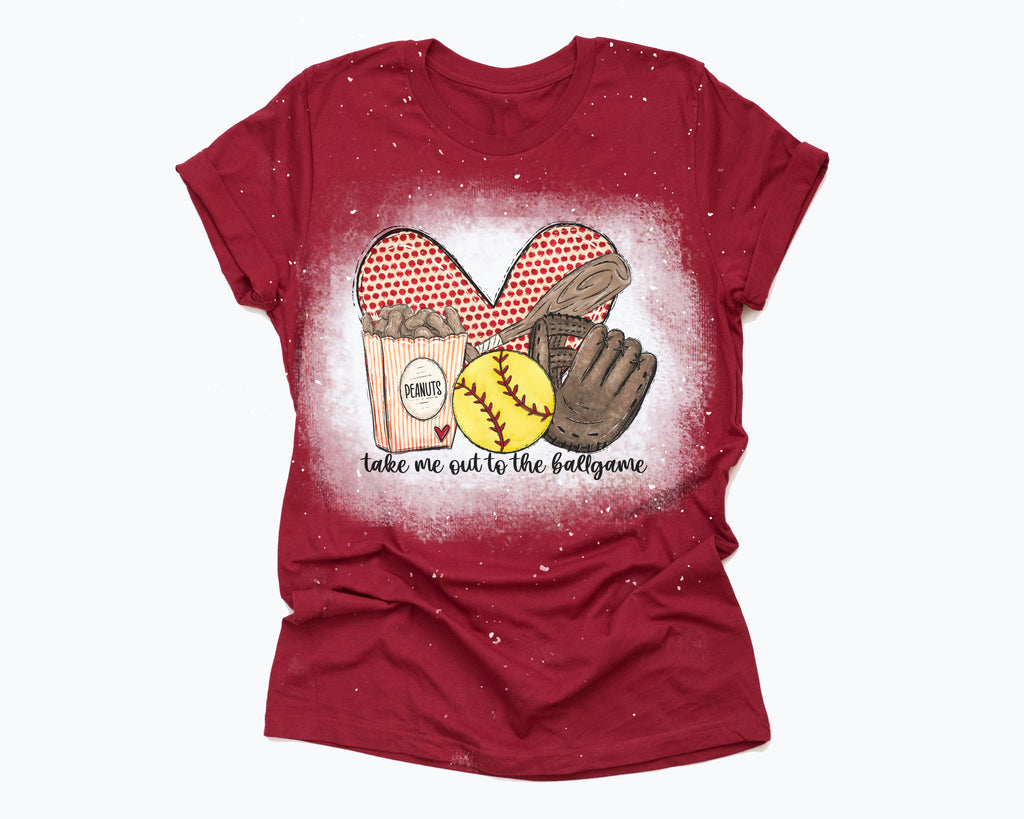 Take Me Out to the Ballgame Softball Shirt