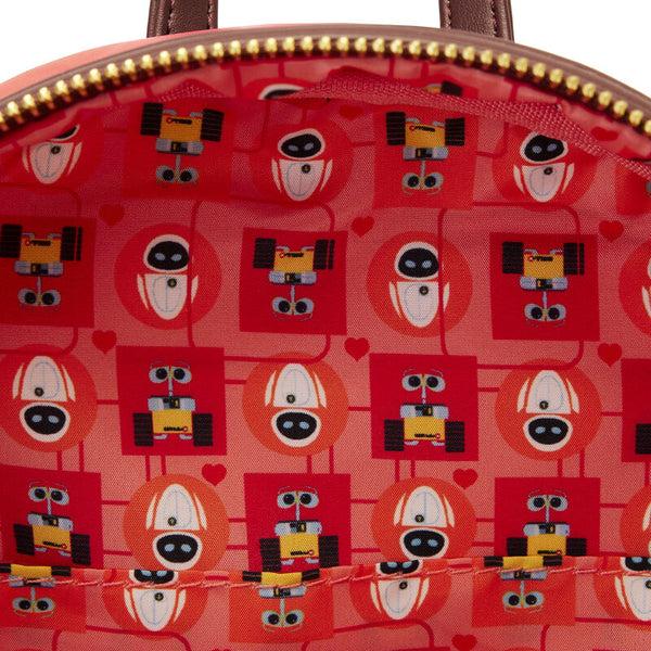 Loungefly Disney Pixar Moments WALL-E Date Night Mini Backpack