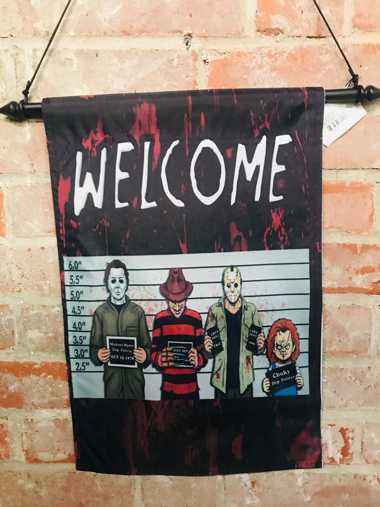 Welcome Horror Flag