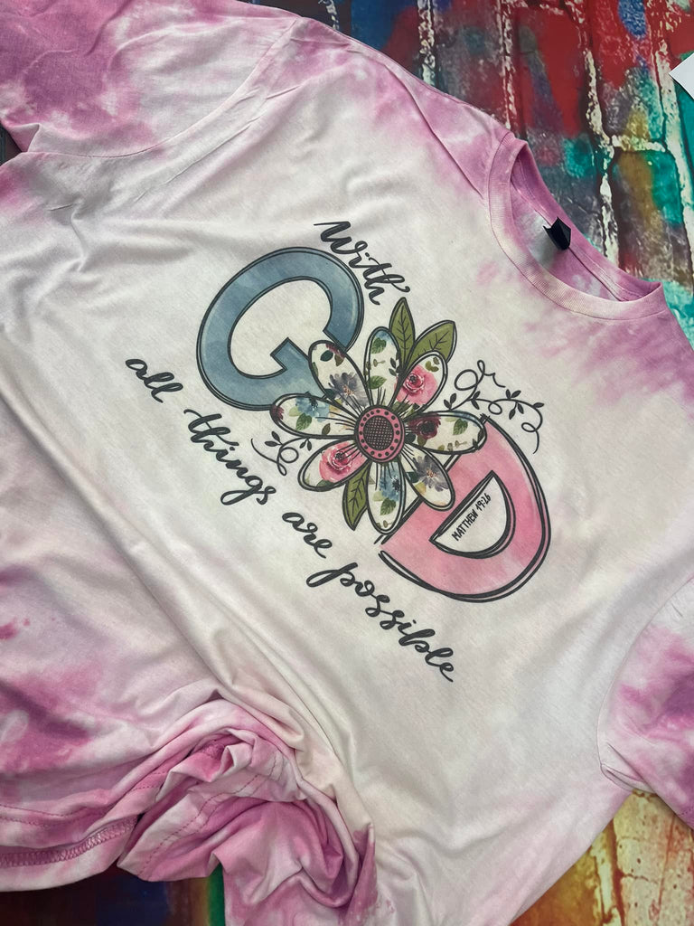 With God All Things Are Possible Shirt