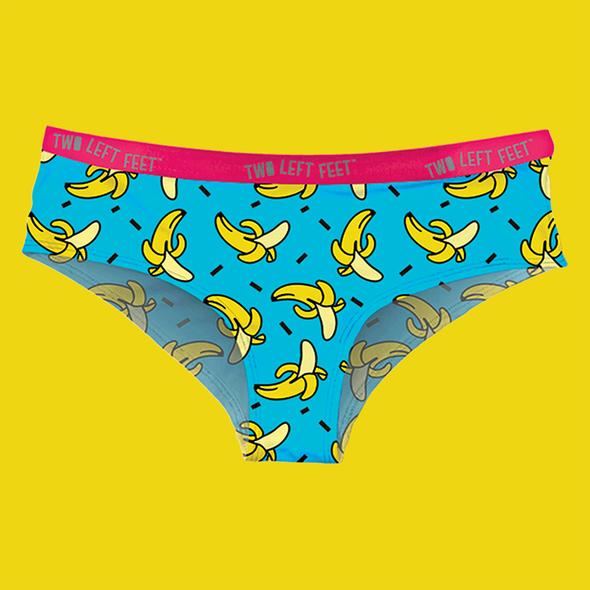 Go Bananas! - Women's Hipsters - Two Left Feet Underwear