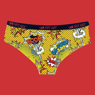 Comic Con - Women's Hipsters - Two Left Feet Underwear – Wearhouse Clothing  Co
