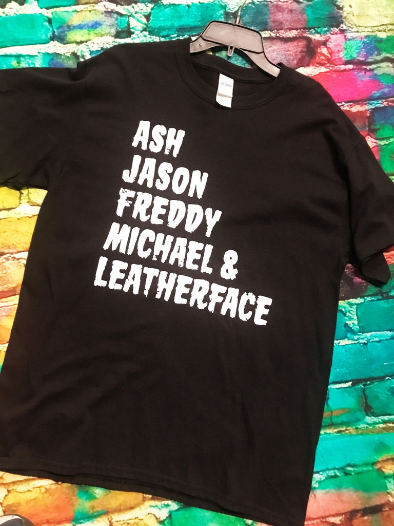 Horror Characters T-Shirt