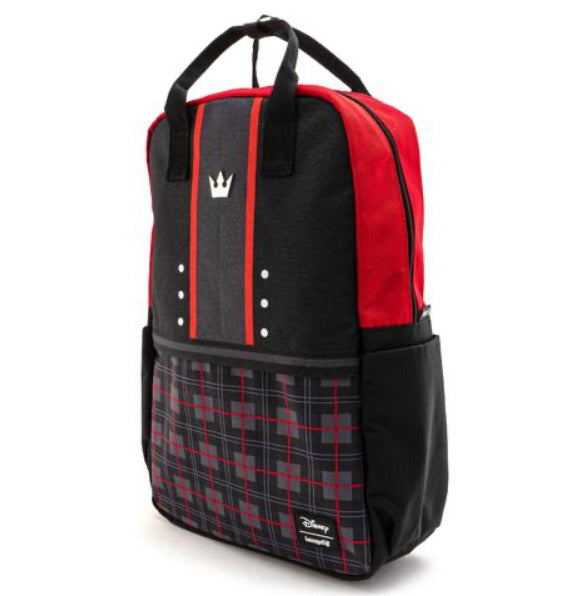 Disney Kingdom Hearts Sora Square Nylon Backpack - Loungefly