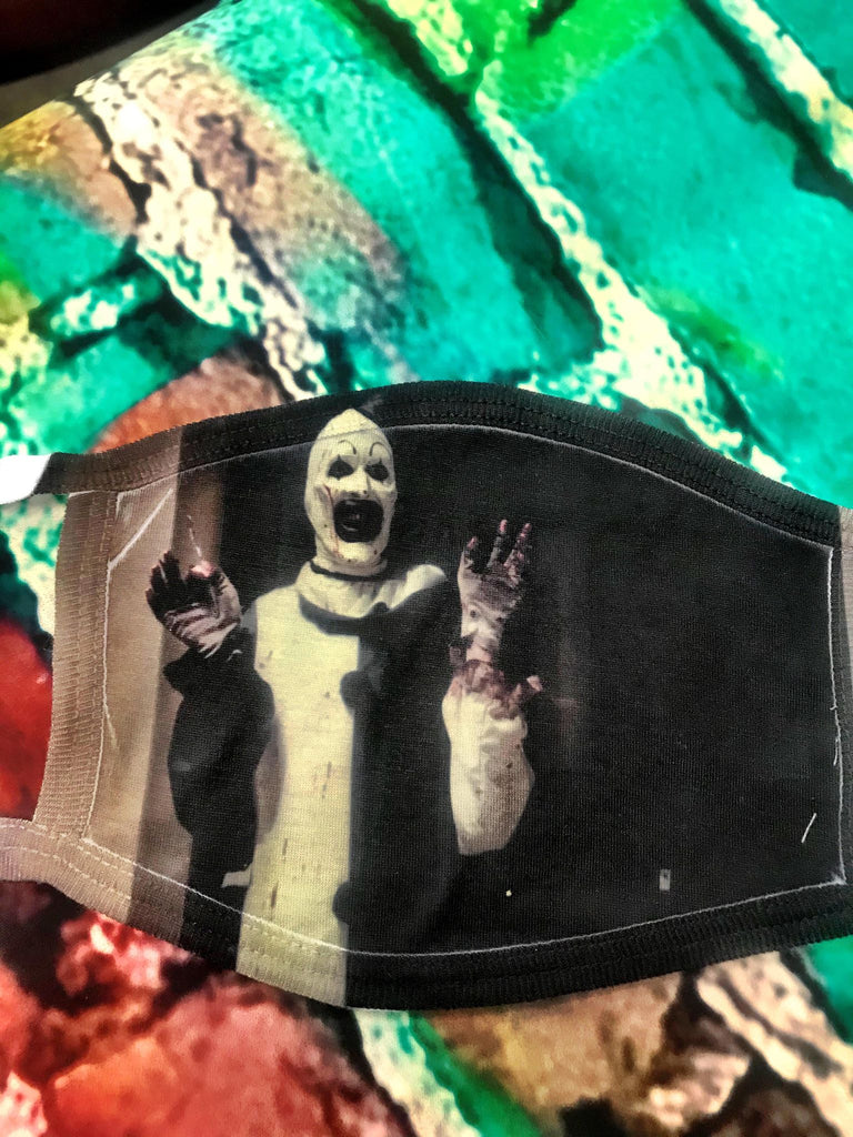 Terrifying Clown Face Mask