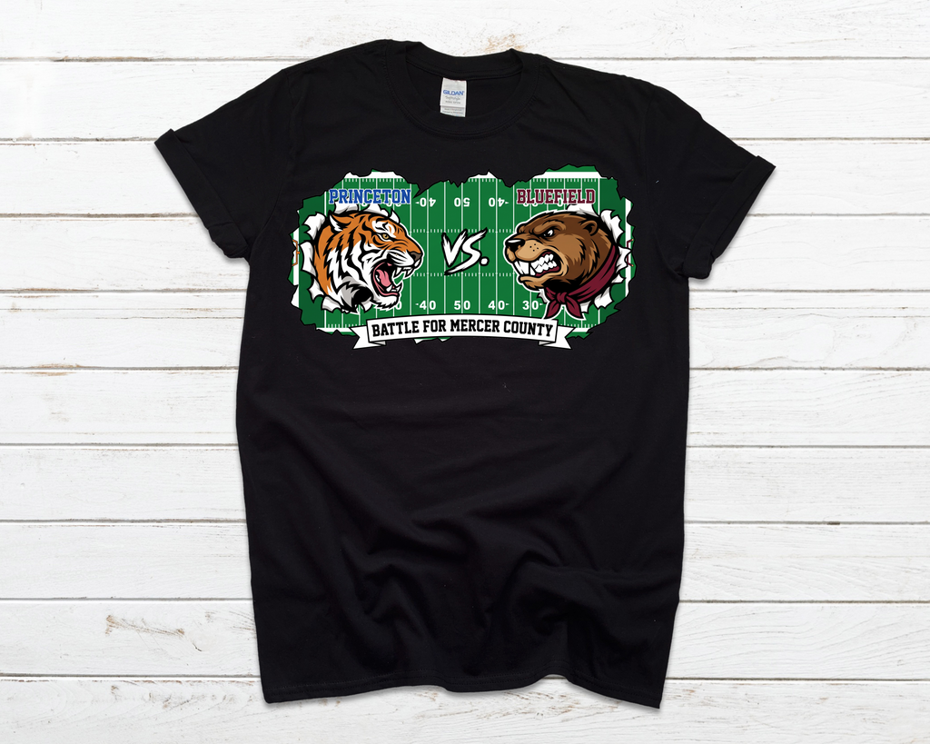 Battle for Mercer County: Rivalry Football Apparel