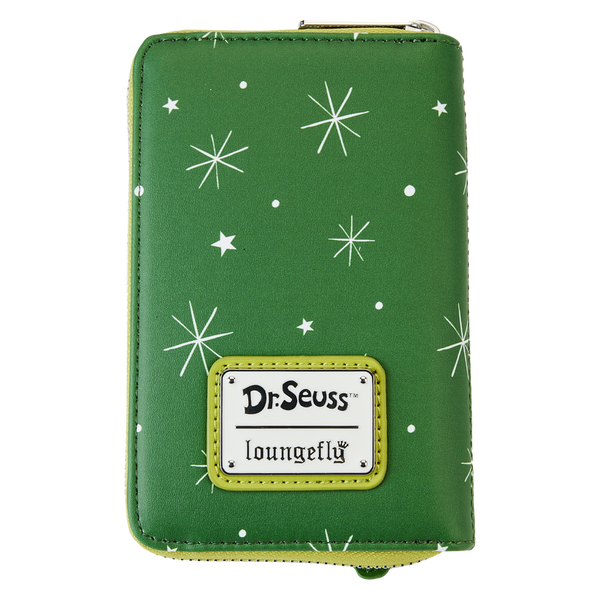 Loungefly Dr. Seuss' How the Grinch Stole Christmas! Santa Cosplay Zip Around Wallet