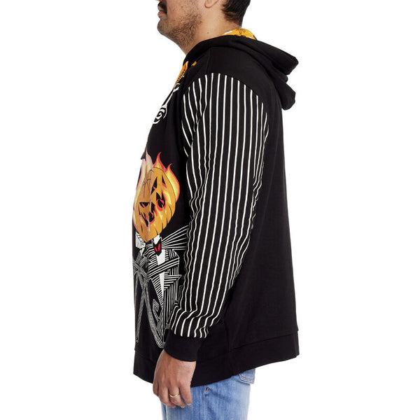 Loungefly Disney Nightmare Before Christmas Pumpkin King Unisex Hoodie