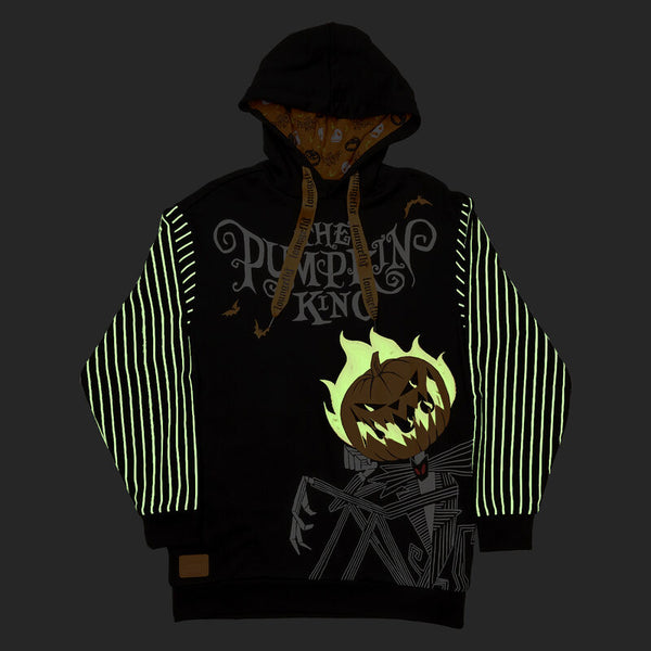 Loungefly Disney Nightmare Before Christmas Pumpkin King Unisex Hoodie