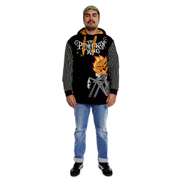 Loungefly Disney Nightmare Before Christmas Pumpkin King Unisex Hoodie