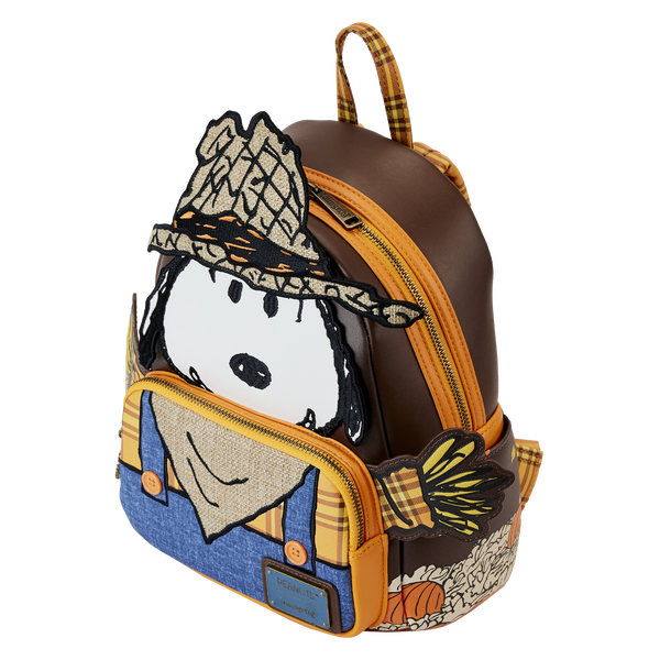 Loungefly Peanuts Snoopy Scarecrow Cosplay Mini Backpack