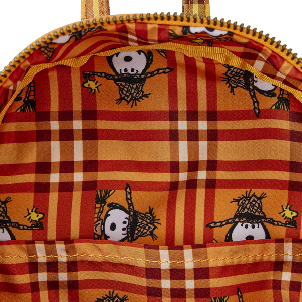 Loungefly Peanuts Snoopy Scarecrow Cosplay Mini Backpack