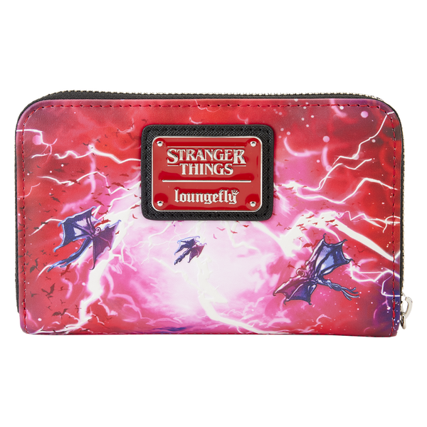 Loungefly Stranger Things Eddie Munson Tribute Glow Zip Around Wallet