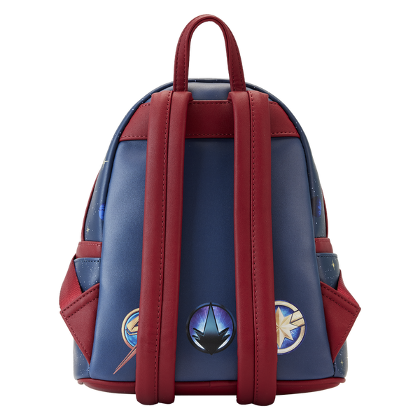 Loungefly x Marvel: The Marvels Symbol Glow Mini Backpack