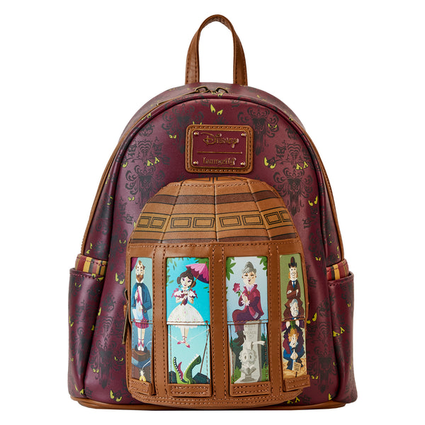 Loungefly Disney Haunted Mansion Stretching Room Portraits Mini Backpack