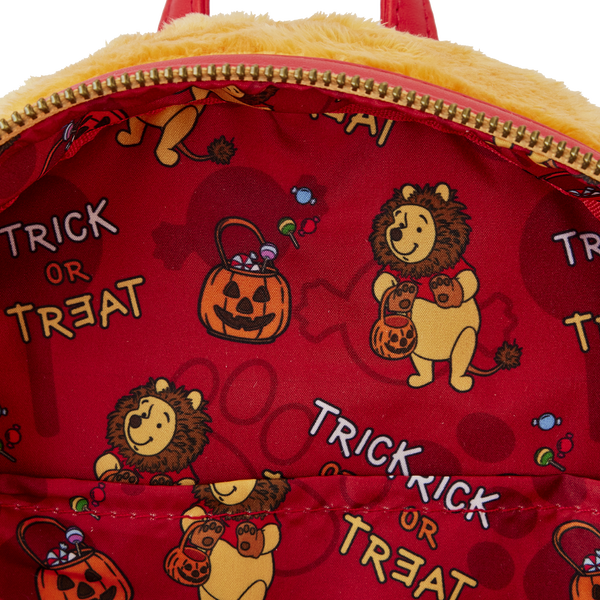 Loungefly Disney Winnie the Pooh Halloween Costume Plush Cosplay Mini Backpack