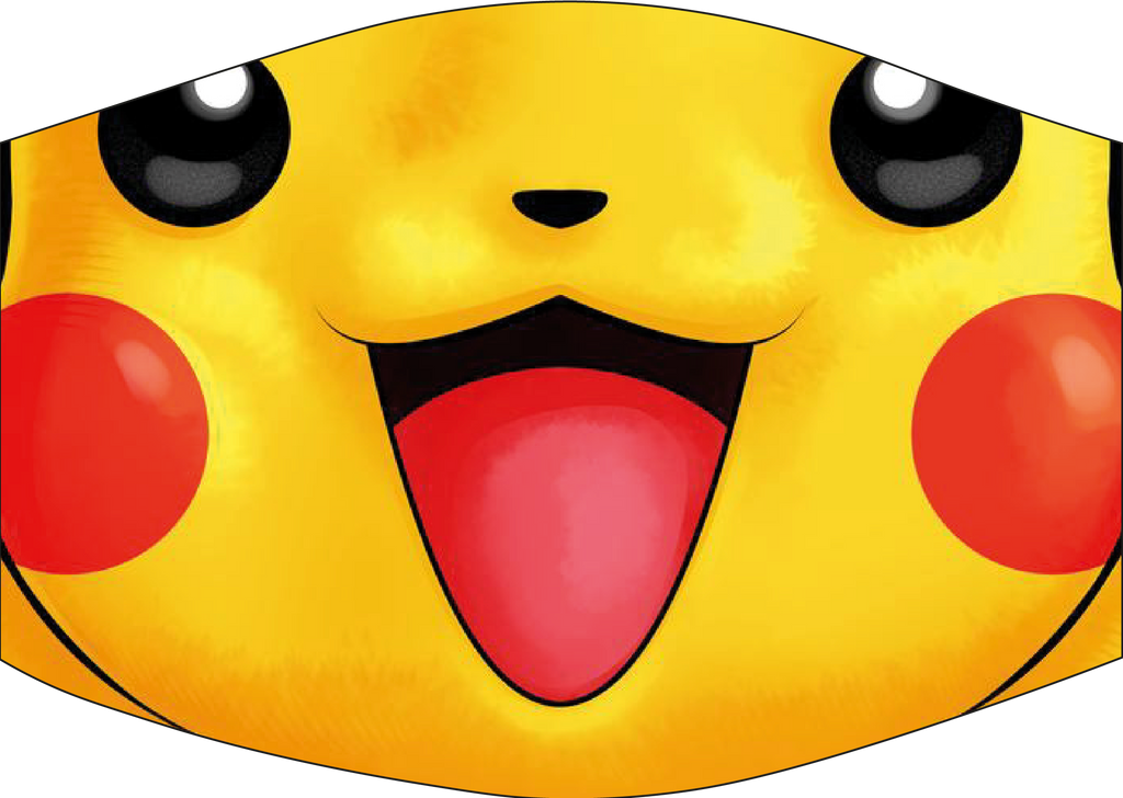 Pikachu Face Mask