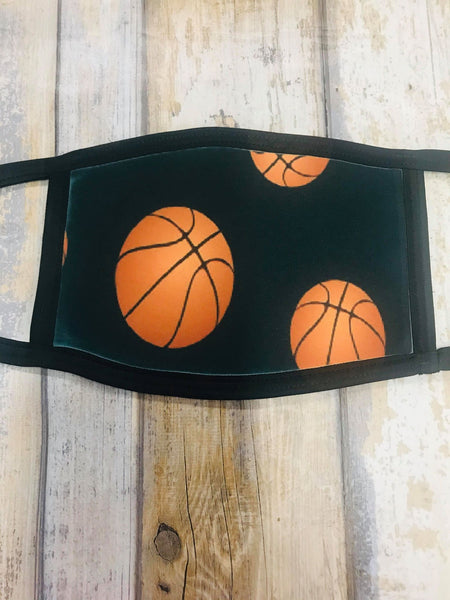 Basketballs Face Mask